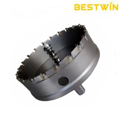 Tct Hole Saw Drill Bit Alloy Carbide Cobalt Steel Cutter Stainless Steel Plate Iron Metal Cutting Kit