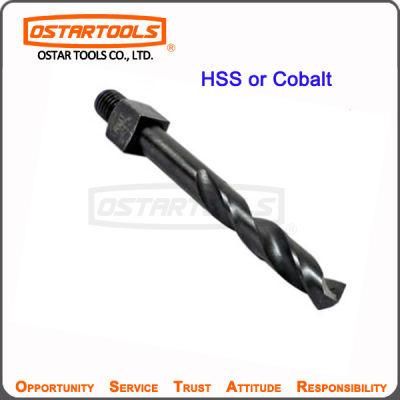 Cobalt, Long Length 1/4-28 Threaded Shank Adapter Drills