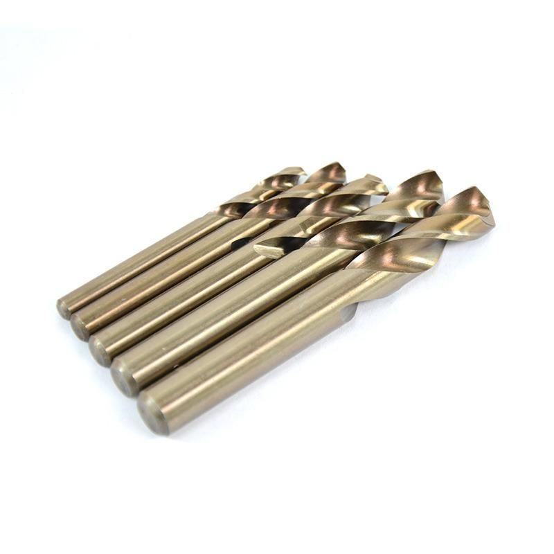 HSS Drills Tin-Coated HSS Spot Twist Drill Bit for Center Metal Drilling (SED-HSDT)