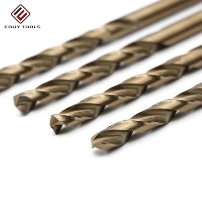 9mm Hot Sale Diamond Fully Ground Long HSS Core/Rock/Hammer Drill Twist Drill Bits for Stainless Steel