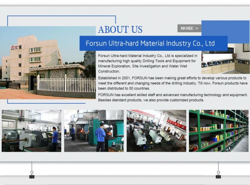 Nmlc Impregnated Core Bit for Soil Investigation