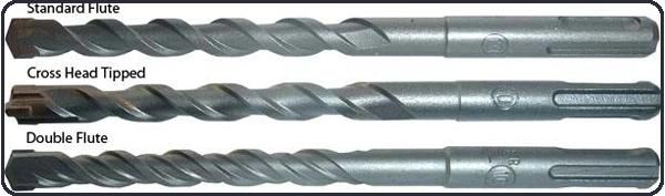 SDS Max Hammer Drill Bits Cross Tip