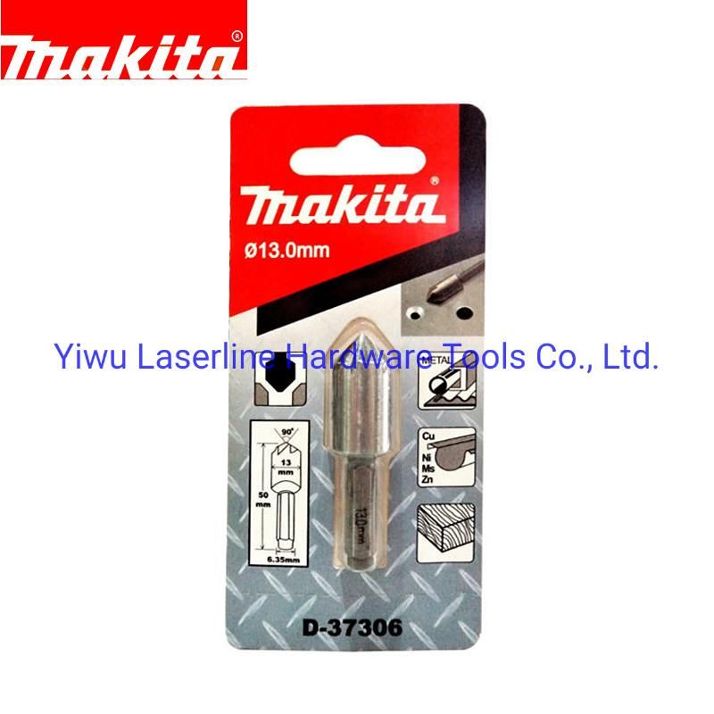 Excellent Performance HSS Countersink Hex Shank Makita Original Drill Bit for Metal Steel Copper Ni Alu Hole Chamfering