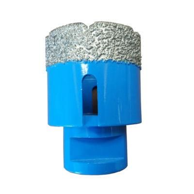 Factory Direct Sell 45 mm Drill Bits Ceramic Tile Vacuum Braze Core Bit Diamond Core Drill Bits for Ceramic