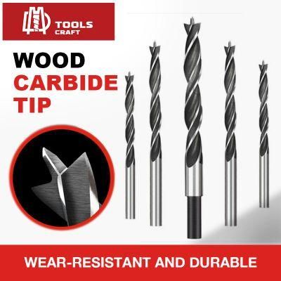 Brad Pointc Double Flute Wood Drill Bits