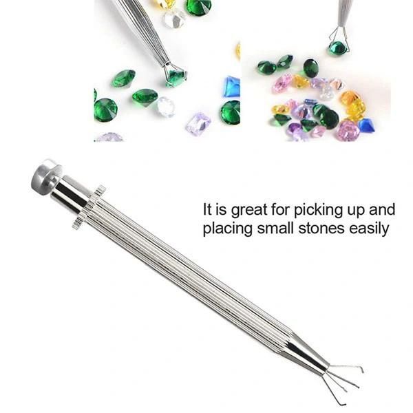 4 Four-Claw Gem Grabs, Long Gem Claws, Gem Diamond Grabbing Tool