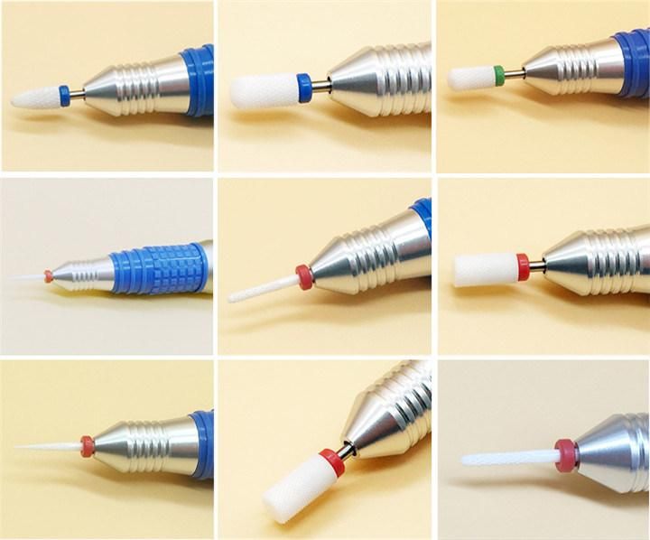 Nail Care Cone Shape Ceramic Manicure Machine Drill Bit