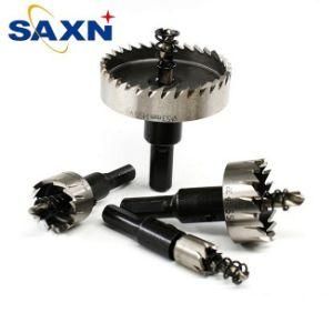 Saxn 15-100mm HSS 4341 Hole Saw Cutter for Metal