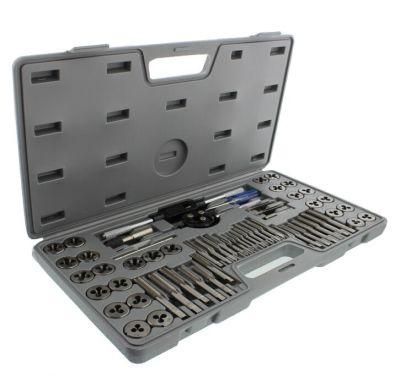 Metric and SAE Standard Tap and Die 60-Piece Rethread Set Rethreading Kit