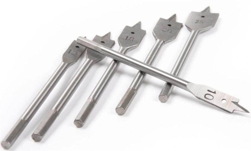 HCS Woodworking Flat Drill Bits