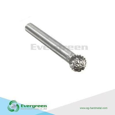 Tungsten Carbide Rotary Burrs with Ball Nose