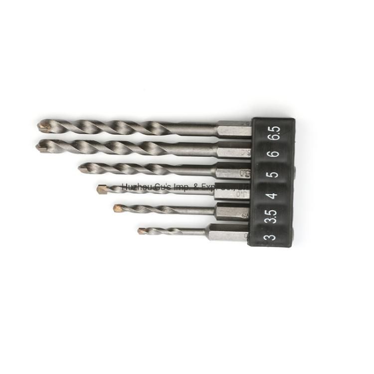 Hex Shank HSS Twist Drill Bit for Stainless Steel, Hard Metal