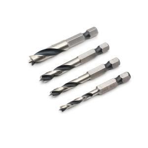 Power Tools HSS Drill Bits New 6 Piece Hex Shank Stubby Twist Drill Bit
