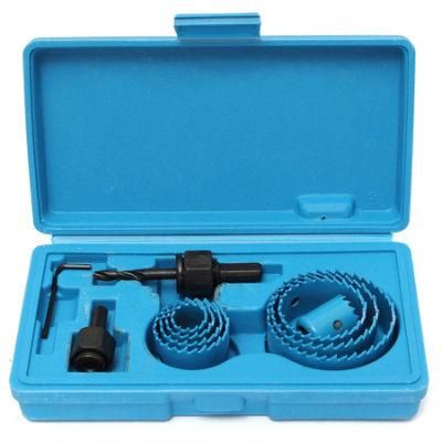 11PCS Carbon Steel Hole Saw Cutter Set for Plastic and Wood