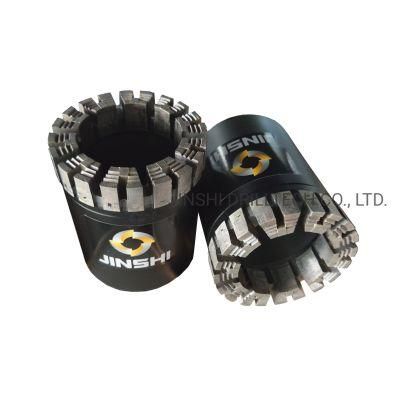 Hard Rock Core Drilling Bit Nq Hq Turbo Diamond Bits