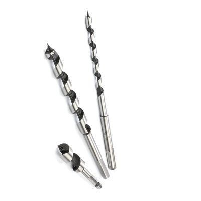 Wood Auger Drill Bit Set - Hardened High Carbon Steel Hex Shank