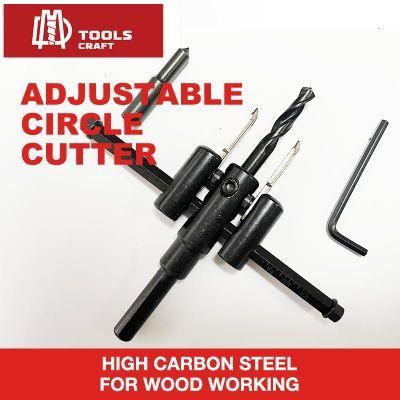 Woodworking Tools Adjustable Drill Bit Adjustable Circle Hole Cutters for Wood Working