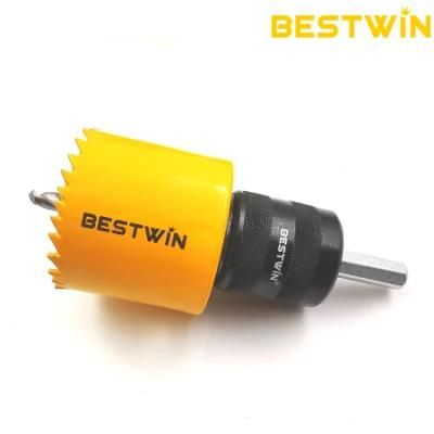 Diamond Core Drill Bits for Core Drilling of Masonry Quick Change Bi-Metal Hole Saw for Wood