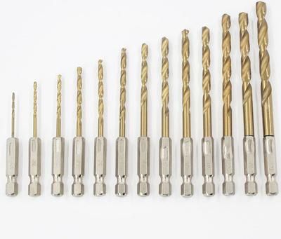 Hex Shank HSS Twist Drill Bit