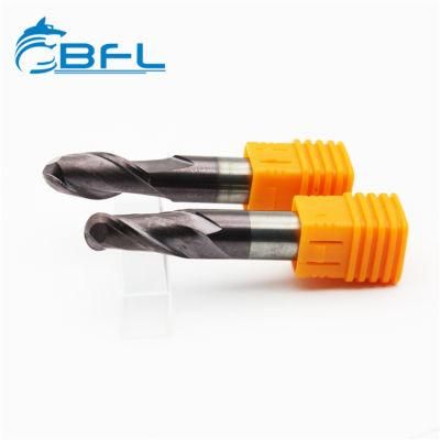 Bfl Tungsten Carbide 2 Flute Ball Nose End Mill, Ball Nose Milling Cutter Bit