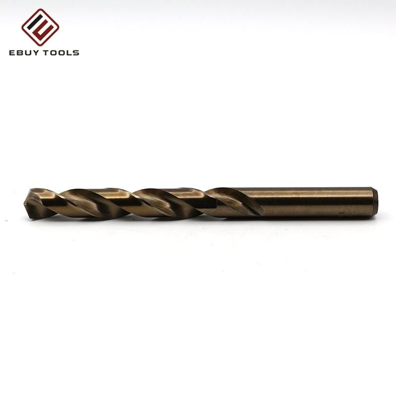 10mm Hot Sale High Speed Steel DIN338 M2 (6542) Fully Ground Long HSS Twist Drill Bits for Stainless Steel