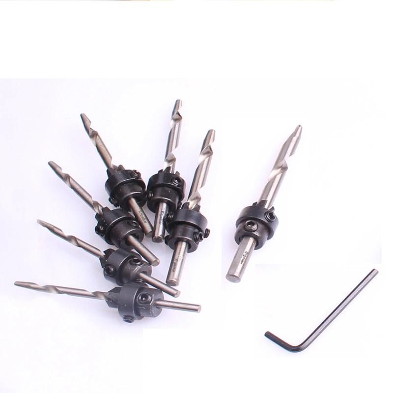 8PCS Tapered Countersink Bit Manufacturer