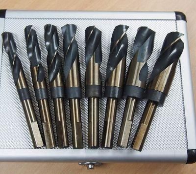 8PC HSS Cobalt Silver &amp; Drill Bits Set, Large Size 9/16&quot; to 1&quot;