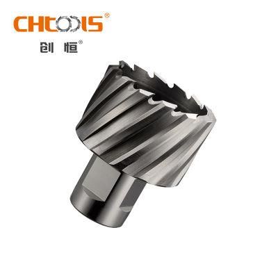 High Speed Steel Magnetic Core Drill with Weldon Shank