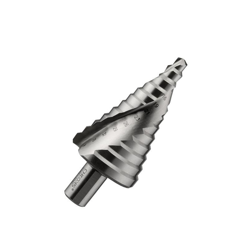 Chtools Tools Manufacturer HSS Spiral Flute Step Drill Set