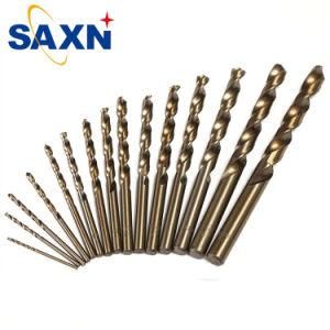 DIN 338 HSS M35 Cobalt 5% Parallel Shank Twist Drill Bits