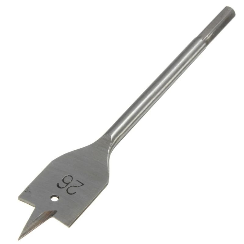 Hex Shank Centre Point Spade Flat Wood Drill Bit for Wood Clean and Fast Drilling