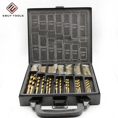 12.5mm Hot Sale High Speed Steel DIN338 M2 (6542) Fully Ground Long HSS Twist Drill Bits for Stainless Steel