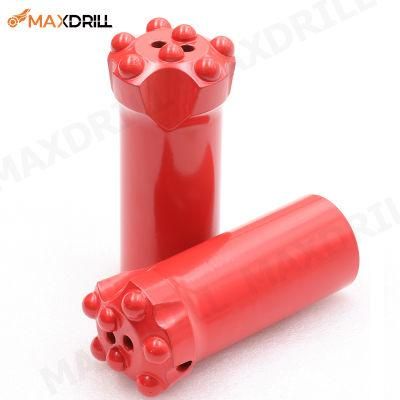 Maxdrill R32 Thread Button Bits for Tunneling and Drifting Drilling