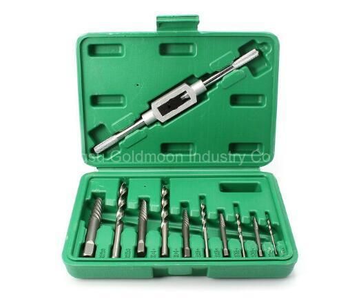 11PCS Steel Damaged Screw Extractor out Remover Stud Tool Set