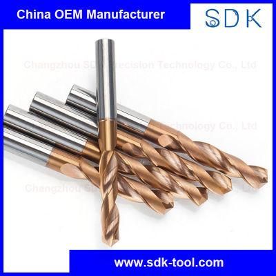China 3xd Tungsten Carbide Twist Drill Bits for Metal