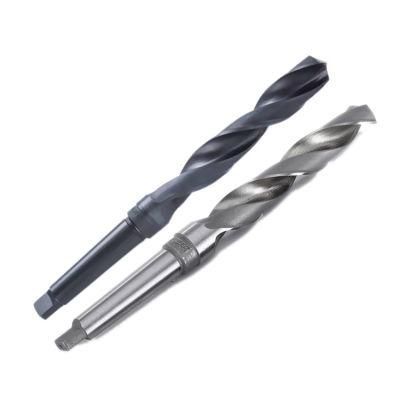 Morse Taper Shank Twist Drill Bit Tungsten Carbide HSS Cobalt