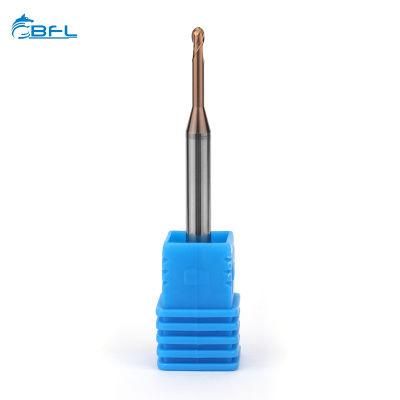 Bfl Tungsten Carbide 2 Flute Long Neck Ballnose End Mills Long Neck Square End Mill