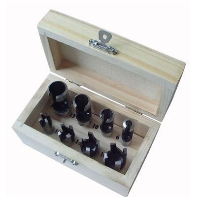 8PCS Hcs Plug Cutter Set