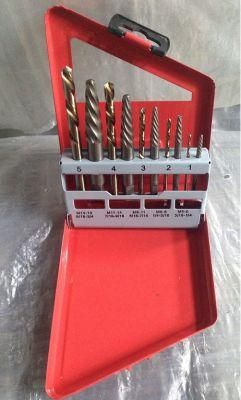 10PC Screw Extractor &amp; Drill Bit Set