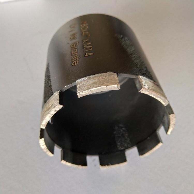 Stone Hollow Saw Dry Diamond Core Drill Bits for Hard Rock