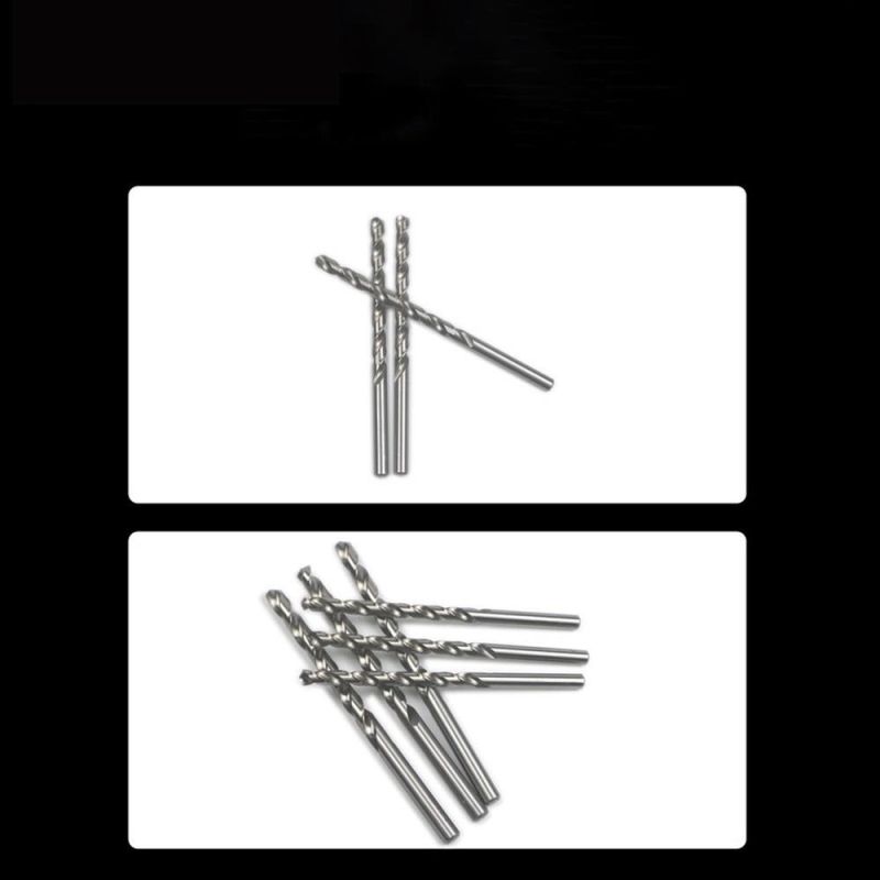 DIN340 Straight Shank HSS Drill Bit Long Length HSS Twist Drill for Stainless Steel Metal Aluminium PVC Iron (SED-HT340)