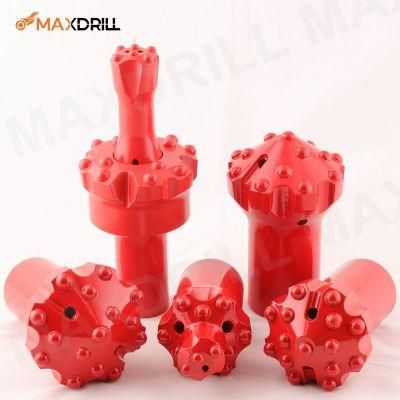 Maxdrill R32 76mm Dome Drilling Bit Taper Button Bit Rock Drill Bit