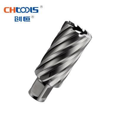 Chinese Factory HSS Magnetic Cutter Drill with Weldon Shank