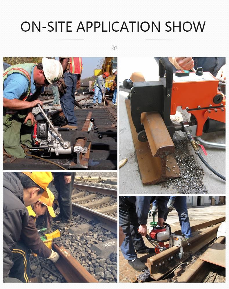 High Speed Steel Rail Cutter Used to Rail Way