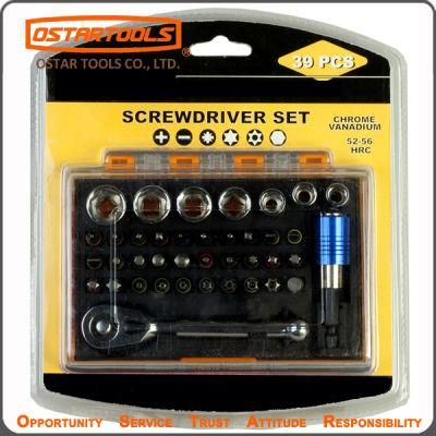 39PCS Driver Bits and Nut Set