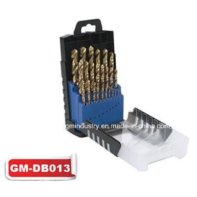 HSS Tin-Coated Twist Drill Bit Set (GM-dB013)