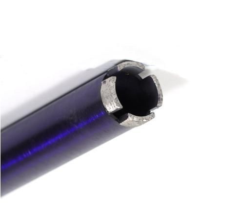 Laser Welded Diamond Core Drills with Flattop Segments