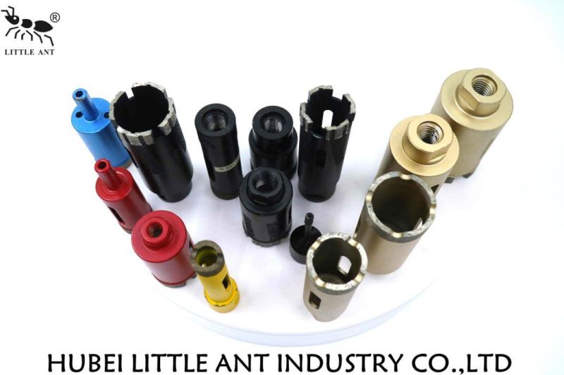 Little Ant Brand Dry Concrete, Marble, Granite Diamond Metal Bond Drilling Bits