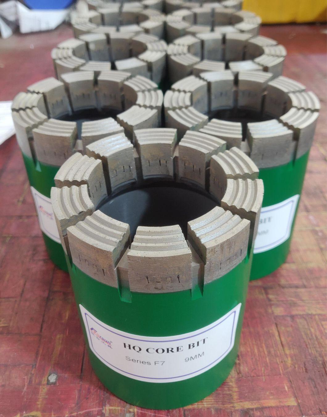 Exploration Coring Drill Bit Nq Hq Pq for Coal Drilling
