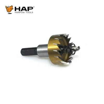 Titanium Coating HSS Hole Saw Core Drill Bit for Electric Hand Drill Bench Drill